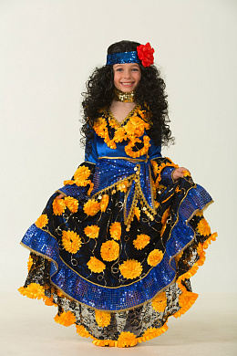 5101-3-28 Цыганка-Гадалка (синяя) р.28 5101