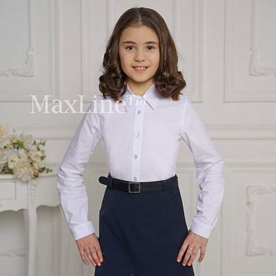 Школьная женская блузка оптом