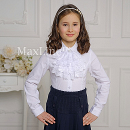 Школьная женская блузка оптом