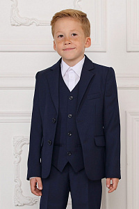 Синяя школьная форма для мальчика