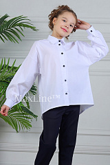 Школьная женская блузка оптом