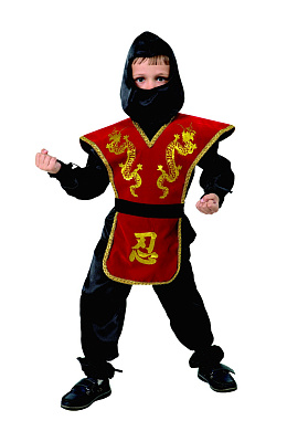 7028-2-28 НИНДЗЯ красн (текстиль) р.28 7028-2 красный атлас