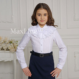 Школьная женская блузка оптом