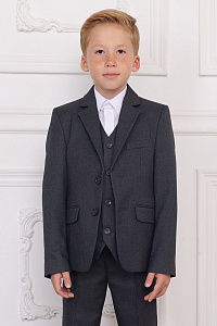 Серая школьная форма для мальчика