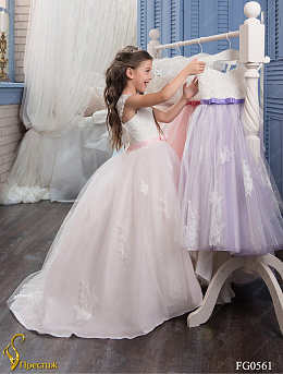 FG0561БГ_26 Платье на выпускной в садике