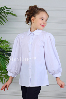 Школьная женская блузка оптом