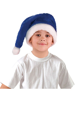 101-2-52-54 Колпак мех синий р.52-54 101-2 синий мех